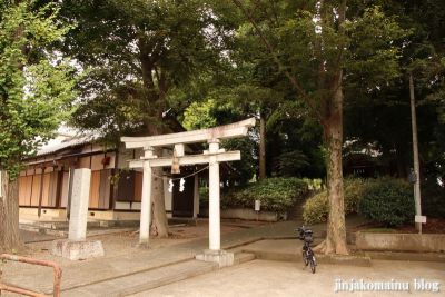 人見稲荷神社　　府中市若松町