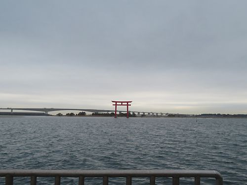 2021冬　浜名湖　弁天島と岐佐神社で言霊ワーク