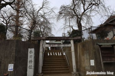 門前氷川神社　　東久留米市氷川台