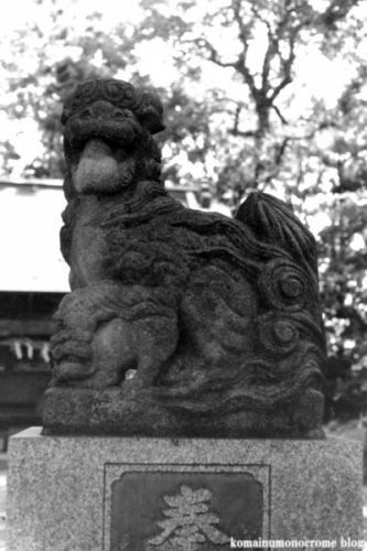 狛犬たちのモノローグ　　File997　　鹿島神社　　其の壱