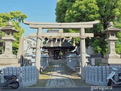 感田神社　（大阪　貝塚市） 其の壱