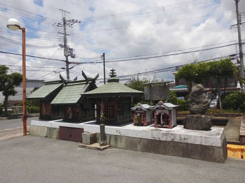 皇太神宮・愛宕神社・井上地蔵尊・庚申さま -橿原市今井町-