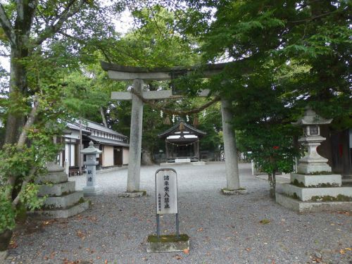 森神社 -高島市新旭町旭-