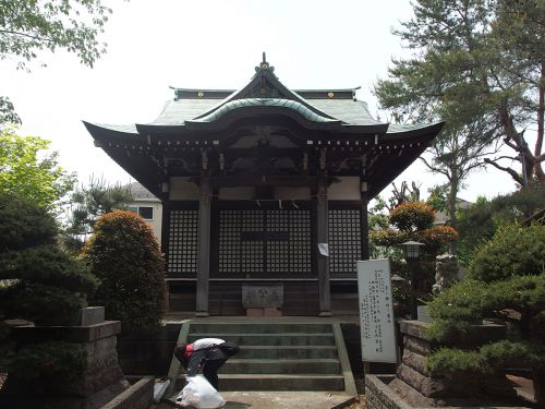 たちばな台子ノ神社 - 村の鎮守として祀られていた神社