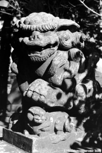 狛犬たちのモノローグ　　File.1238　　天神神社